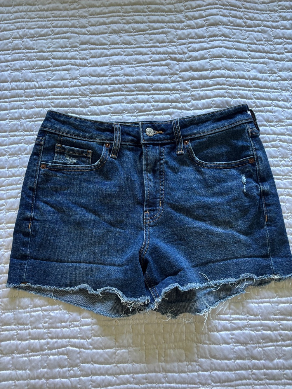Old Navy High-Rise Straight Denim Shorts